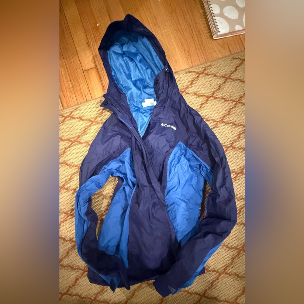 Columbia Rain jacket- Medium women's